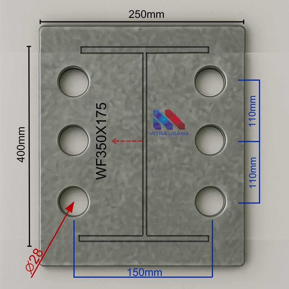 Base Plate WF350 400x250 WYRN