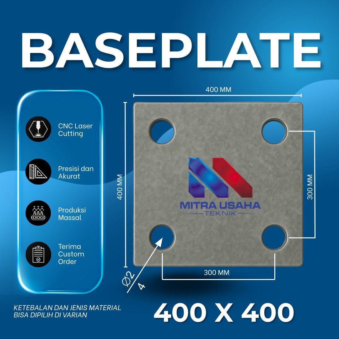 Baseplate 400X400 RSTU